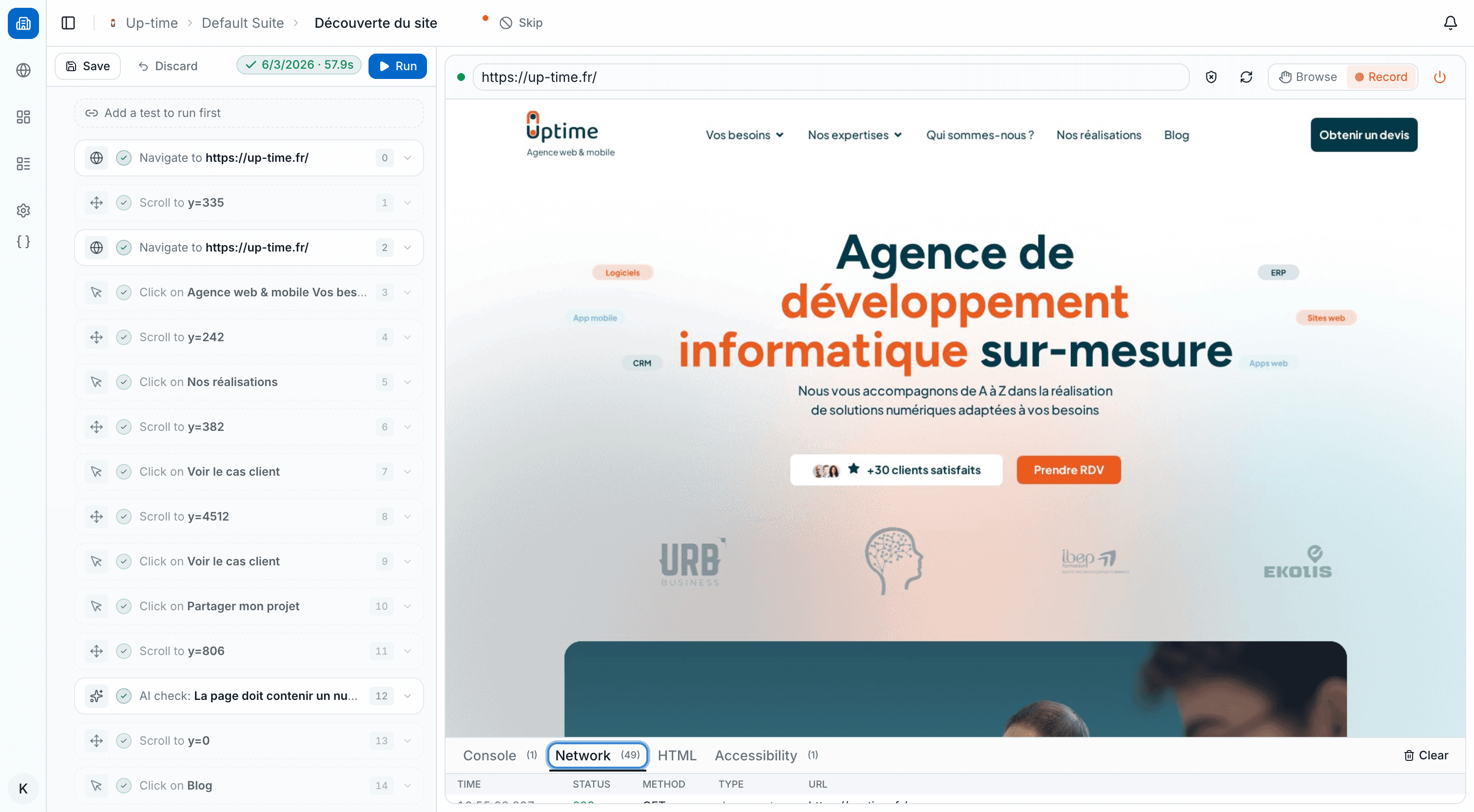 Capture - l’enregistreur